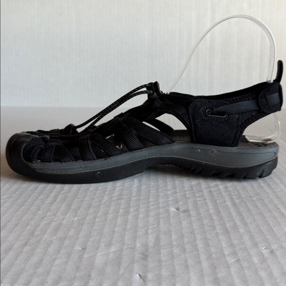 Keen Black And Gray Whisper Waterproof Hiking Sandals - Picture 5 of 11